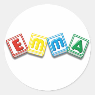 Emma Ronde Sticker