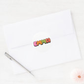 Emma Ronde Sticker (Envelop)