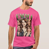 Emma Stone Bootleg Vintage Tshirt (Devant)