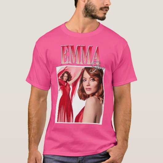 Emma Stone T-shirt (Voorkant)