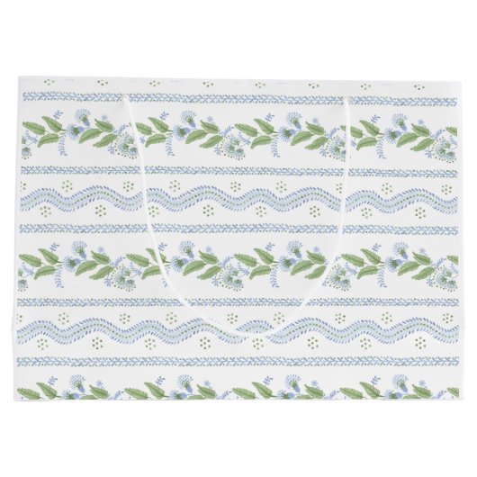 Emma Stripe Gift Bag Groot Cadeauzakje (Achterkant)