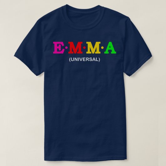 Emma Universal 2 T-shirt (Design voorkant)