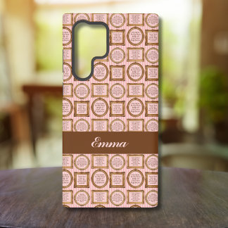 Emma van Jane Austen Quotes Gepersonaliseerd Samsung Galaxy Hoesje