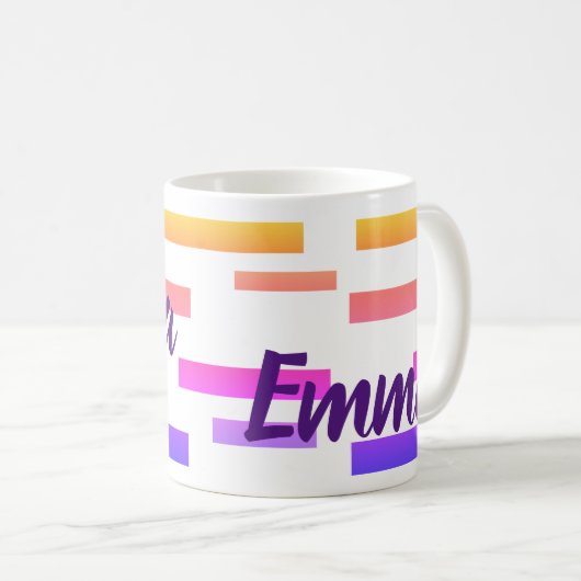 Emma Your Name Coffee Tea Mug Cup (Devant droit)