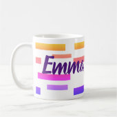 Emma Your Name Coffee Tea Mug Cup (Gauche)