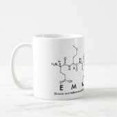 Emmalee peptide nom mug (Gauche)