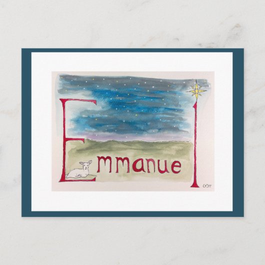 Emmanuel Briefkaart (Voorkant)