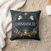 Emmanuel Christmas angels Kussen (Deken)