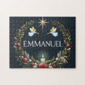 Emmanuel Kerstengelen Legpuzzel (Horizontaal)