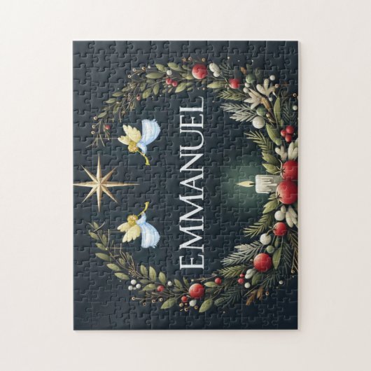 Emmanuel Kerstengelen Legpuzzel (Verticaal)