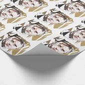 Emmanuel Macron Cadeaupapier (Hoek)