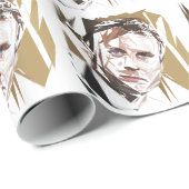 Emmanuel Macron Cadeaupapier (Rol Hoek)