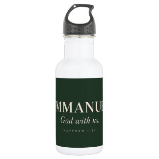 EMMANUEL | Mattheüs 1:23 | Kerstmis Waterfles