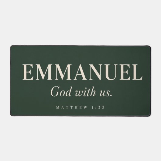EMMANUEL | Matthieu 1:23 | Noël (Recto)