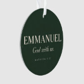 EMMANUEL | Matthieu 1:23 | Noël (devant)