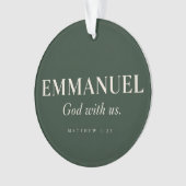 EMMANUEL | Matthieu 1:23 | Noël (devant)
