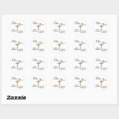 Emmaus Ronde Sticker (Vel)