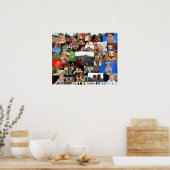 Emme en Joey Harkless Poster (Keuken)