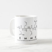 Emmelie peptide nom mug (Devant gauche)