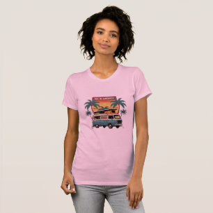 Emmène-moi quelque part – T-shirt rétro pour femme