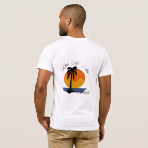 Emmenez-moi à la plage - T-shirt Tropical Sunset