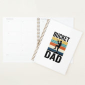 Emmer Dad Retro Honkbal Vader Vector Design_1 Planner (Display)