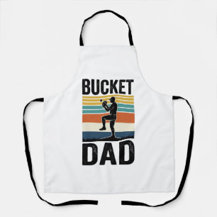 Emmer Dad Retro Honkbal Vader Vector Design_1 Schort