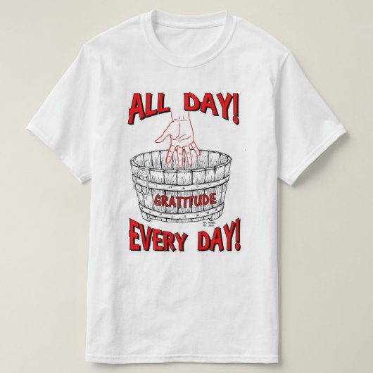 emmer dankbaarheid t-shirt (Design voorkant)