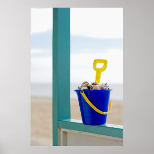 Emmer gevuld met zeemijlen poster