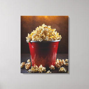 Emmer Popcorn Canvas Afdruk