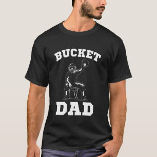 Emmer Vader Softbal Vader Honkbal Vader Catcher T-shirt