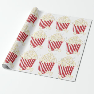 Emmer van popcorn cadeaupapier