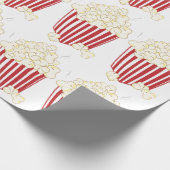 Emmer van popcorn cadeaupapier (Hoek)