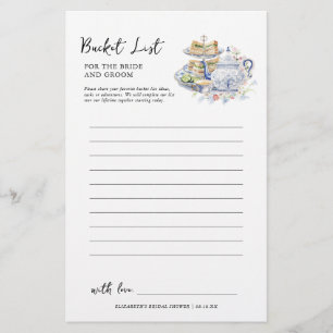 Emmerlijst VRIJGEZELLENFEEST Briefpapier