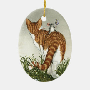 "Emmett en Roscoe" Keramisch Ornament