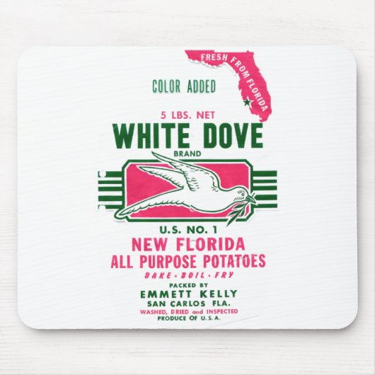 Emmett Kelly Potaten Muismat (Voorkant)