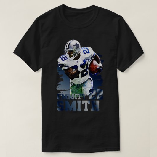 Emmitt Smith 1 T-shirt (Design voorkant)