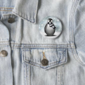 Emmy the Emperor Penguin - Button (In situ)