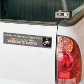 Emmylou Harris - Harmoniseren...bumpersticker Bumpersticker (Op Truck)