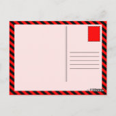emo aap inkt briefkaart (Achterkant)