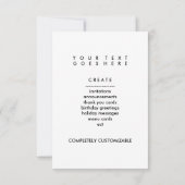 emo aap inkt kaart (Achterkant)