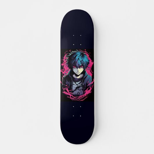 Emo Anime Skateboard (Voorkant)