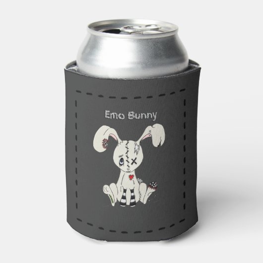 Emo Bunny Blikjeskoeler (Blikje Voorkant)