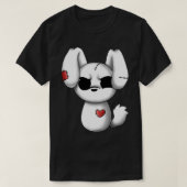 Emo Chibi Kawaii Pâques Goth Emo Bunny Pullover (Design devant)