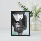 Emo Child Briefkaart (Staand voorkant)