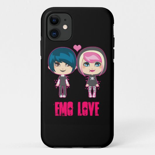 Emo Couple Case-Mate iPhone Case (Achterkant)