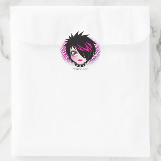 Emo Cutie Sticker (Tas)