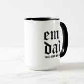Emo Dad - Cadeau voor Oudere Emo Mok (Voorkant rechts)