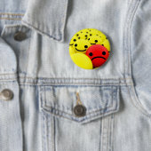 Emo Face Ronde Button 5,7 Cm (In situ)