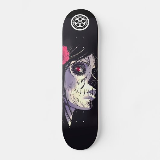 Emo Girl Skateboard (Voorkant)
